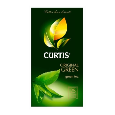 Чай Curtis Original Green Tea 25 пак.