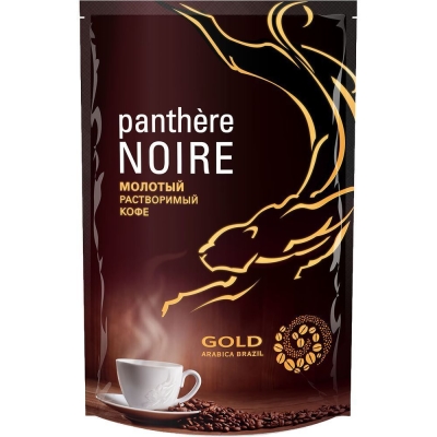 Кофе Panthere NOIRE Gold сублимированный + молотый пак.