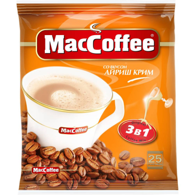Кофе Мак кофе 3 в 1 айриш крим