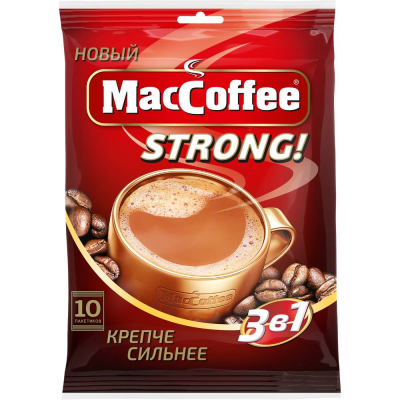 Кофе Мак кофе 3 в 1 стронг