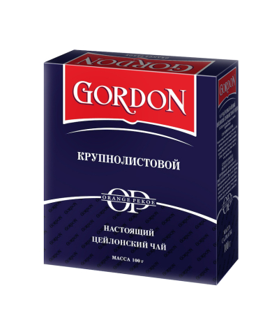 Чай Гордон крупнолистовой синий
