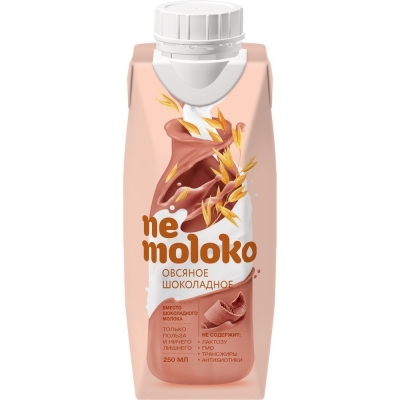 Напиток Nemoloko овсяный шоколадный