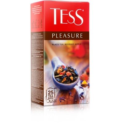 Чай Tess Pleasure black 25 пак.