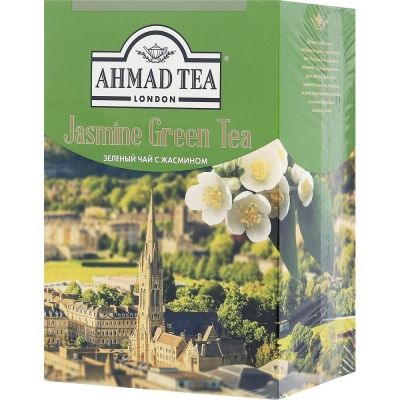 Чай Ahmad Tea Зеленый с жасмином листовой