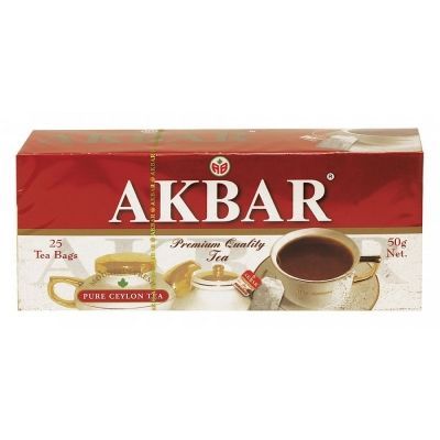 Чай Акбар Limited Edition Цейлонский мелкий 25 пак.