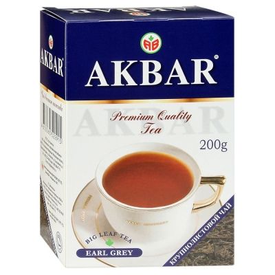 Чай Акбар Граф Грей с ароматом бергамота