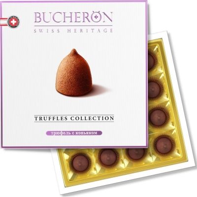 Конфеты шоколадные Bucheron Трюфель с коньяком