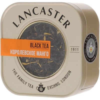 Чай Lancaster черный с ароматом манго ж/б