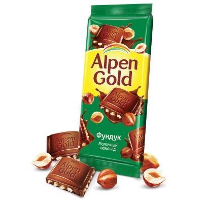 Шоколад Альпен Гольд Орех