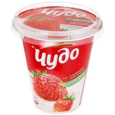 Йогурт Фреш фруктовый Чудо 2,5% клубника-земляника