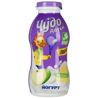 Йогурт Чудо Детки яблоко-банан 2,5%