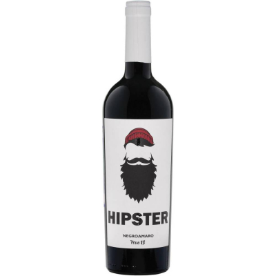 Вино виноградное Хипстер 2017 сухое красное (Hipster), 9-15 %
