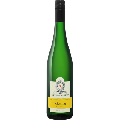 Вино виноградное Михель Шайд Рислинг 2017 белое сухое (Michel Scheid Riesling), 12,5 %
