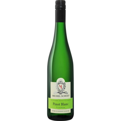 Вино виноградное Михель Шайд Пино Блан 2017 белое сухое (Michel Scheid Pinot Blanc), 13 %