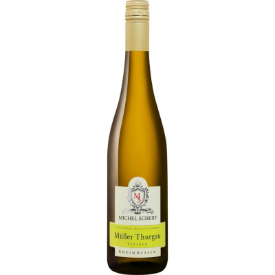 Вино Михель Шайд Мюллер - Тургау 2018 белое сухое (Michel Scheid Muller-Thurgau), 12 %