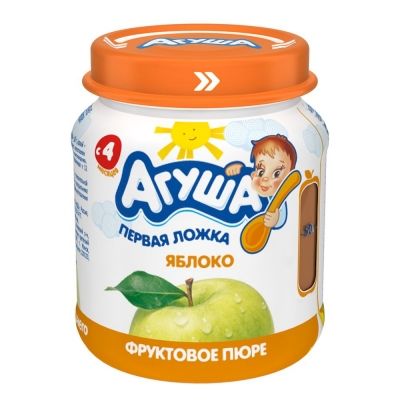 Пюре фруктовое Агуша Яблоко