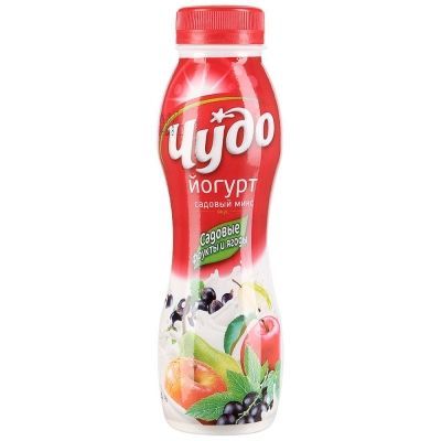 Йогурт питьевой Чудо Садовый микс 2,4%