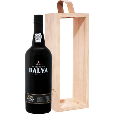 Вино ликерное Далва 2007 Винтаж Порто выдержанное красное (Dalva 2007 Vintage Porto), 20 % в подарочной упаковке