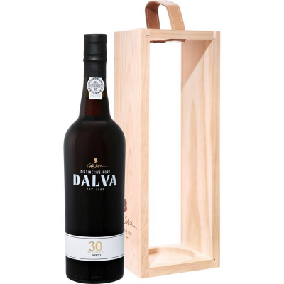 Вино ликерное Далва Порто 30 лет выдержанное красное (Dalva Porto 30 years old), 20 % в подарочной упаковке