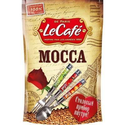 Кофе Le Cafe Мокка растворимый 100 пак.