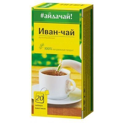 Пак 20. Чай травяной Айдиго Иван-чай медовый спас.