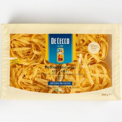 Макароны Италия DeCecco Феттучине-103 яичные из твердых сортов пшеницы