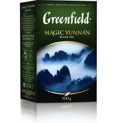 Чай Greenfield Magic Yunnan черный листовой