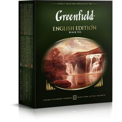 Чай Greenfield English Edition черный 100 пак.