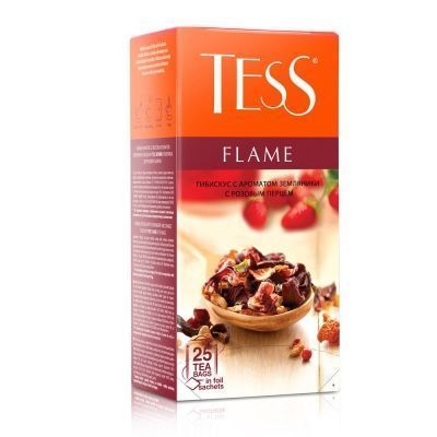 Чай Tess Flame фруктовый 25 пак.