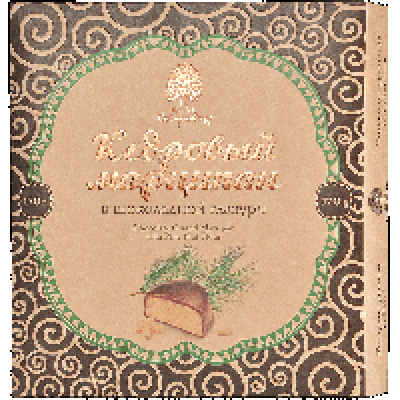 Конфеты Сибирский кедр Марципан кедровый в шоколадной глазури