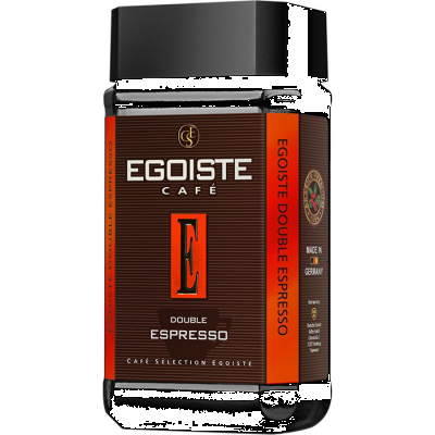 Кофе double espresso. Кофе эгоист Дабл эспрессо сублимированный. Egoiste Double Espresso 100г. Кофе Egoiste Double Espresso сублимированный 100г.. Кофе эгоист 100г эспрессо ст/б.