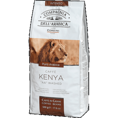 Кофе Compagnia Dell Arabica Kenya AA Washed зерно в/у