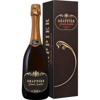 Шампанское Гранд Сандре Драпье 2008 брют белое (Grande Sandree Drappier Champagne Brut), 12 % в подарочной упаковке