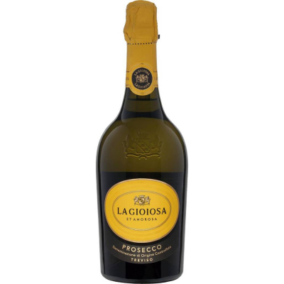 Вино игристое Ла Джойоза Просекко Тревизо белое брют (La Gioiosa Prosecco Treviso), 9,1-13 %