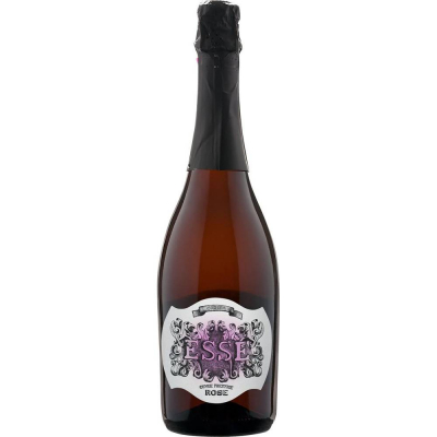Вино ЕССЕ (ESSE) игристое выдержанное брют розовое, 11,5-13,5 %