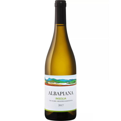 Вино Альбапьяна Инзолия 2017 белое полусухое (Albapiana Insolia), 13 %