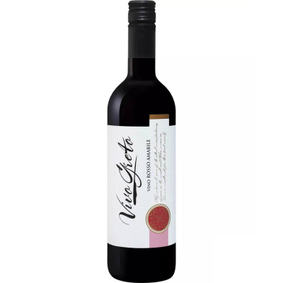 Вино Виво Грето столовое красное полусладкое (VIVO GRETO VINO ROSSO AMABILE), 10,5 %