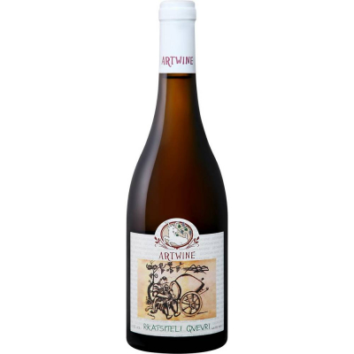 Вино столовое ARTWINE Ркацители Квеври белое сухое, 12,5 %