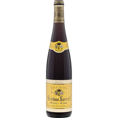 Вино Гюстав Лоренц Пино Нуар Резерв 2018 красное сухое (Gustave Lorentz Pinot Noir Reserve), 12,5 %
