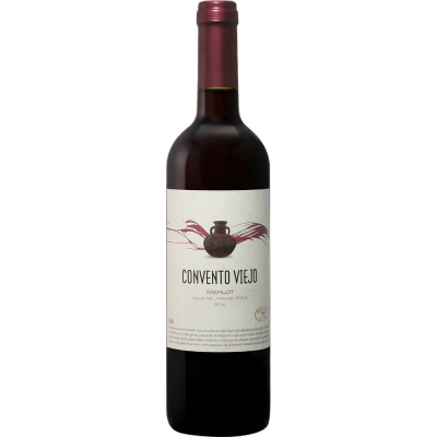 Вино Конвенто Вьехо Мерло 2018 красное сухое с защищенным географическим указанием (Convento Viejo Merlot), 13,5 %