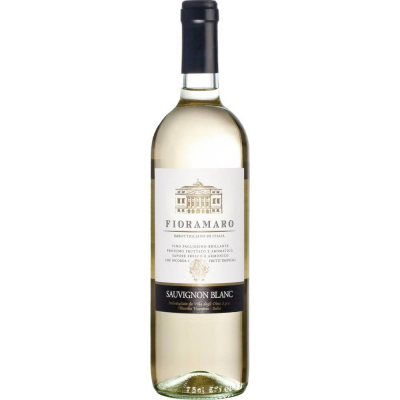 Вино Фьорамаро Совиньон Блан белое сухое (Fioramaro sauvignon blanc), 9-15 %