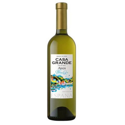Вино Каса Гранде Айрен столовое белое сухое (CASA GRANDE AIREN Blanco Seco), 11,5 %