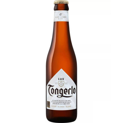 Пиво светлое нефильтрованное осветленное пастеризованное Тонгерло Люкс Блонд (Tongerlo Lux Blond), 6%