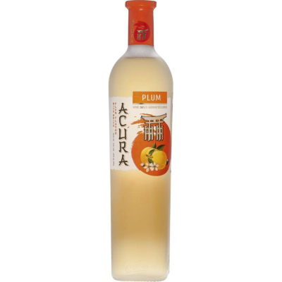 Напиток винный сладкий Акура Белая со вкусом сливы (Acura White with Plum flavour), 8,5%