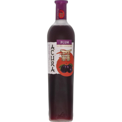 Напиток винный сладкий Акура Красная со вкусом сливы (Acura Red with Plum flavour), 8,5%