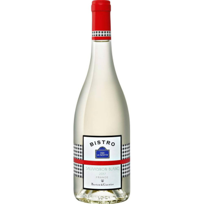 Вино Бистро Рю Ла Файетт Совиньон Блан 2017 белое сухое (Bistro Rue La Fayette Sauvignon Blanc Cotes Degascogne IGP), 10-15%