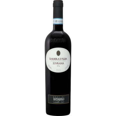Вино Барбера д`Альба Соврана 2017 выдержанное красное сухое (Barbera d'Alba Sovrana), 13,1-15 %