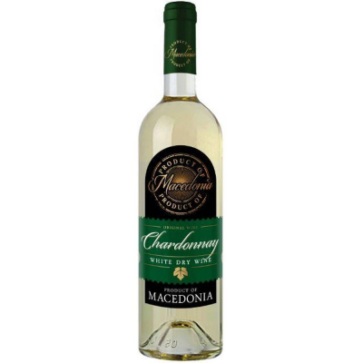 Вино Шардоне Chardonnay 2016 сухое белое, 10,5 %