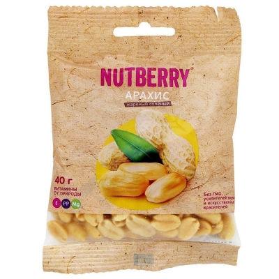 Арахис Nutberry жареный соленый