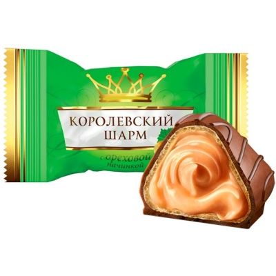Конфеты Лаконд Королевский шарм с ореховым вкусом